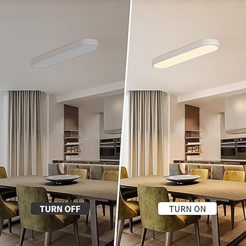 Plafonnier LED avec télécommande pour ajuster la lumière de la cuisine - 7