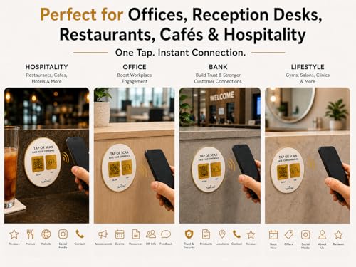 Avis clients en baisse ? Augmentez vos notes avec l'étiquette d'évaluation NFC TAPiTAG