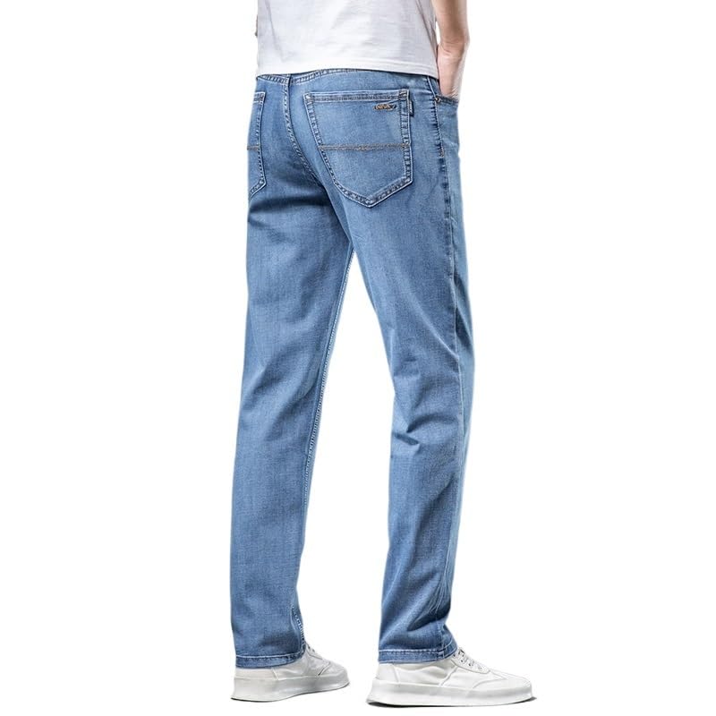 Formal Casual Jeans Classic Stretch Jeans Spring and Fall Jeans(40)2