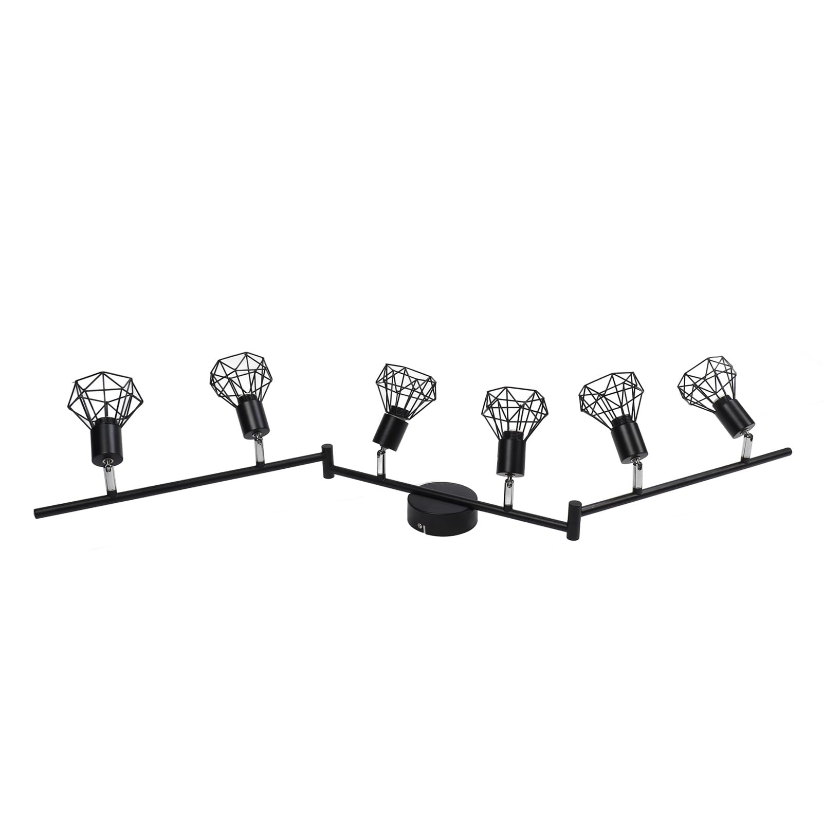 Kit di Illuminazione E14 su Binario da 6 Alligenza a 6 Lalani a Soffitto Rotativo per Illuminazione per per da Letto 85-265V