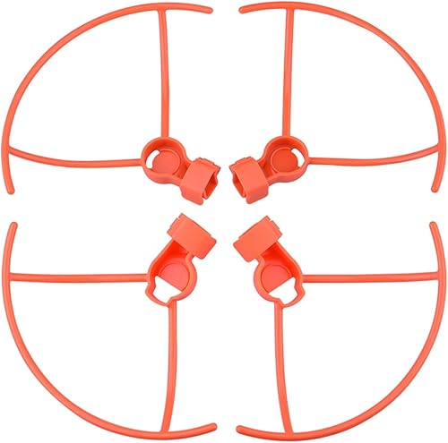 SeiZed Propeller Protective Ring for FIMI X8 Mini Drone Propeller Guard Quick Release Protector Cage Accessories (Color 4pcs Orange)
