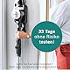 Bosch Akku-Staubsauger Unlimited 7 BSS715CARP, kabellos, Knickrohr, Hygiene-Filter, 10 Jahre Motorgarantie, 5.0 Ah Akku, Schnellladegerät, XXL-Polsterdüse, Turbostufe, Made in Germany, weiß