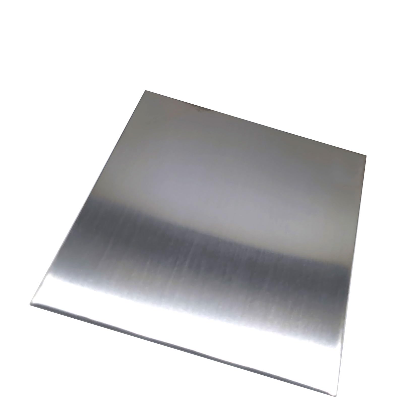ritagli di piano di lavoro Lamiera in acciaio inossidabile 304 lucidata 200 mm x 200 mm 0,05 x 200 x 200 mm 0,1 x 200 x 200 mm 0,15 x 200 x 200 mm 0,2 x 200 x 200 mm Kit CNC(2.5x200x200mm)