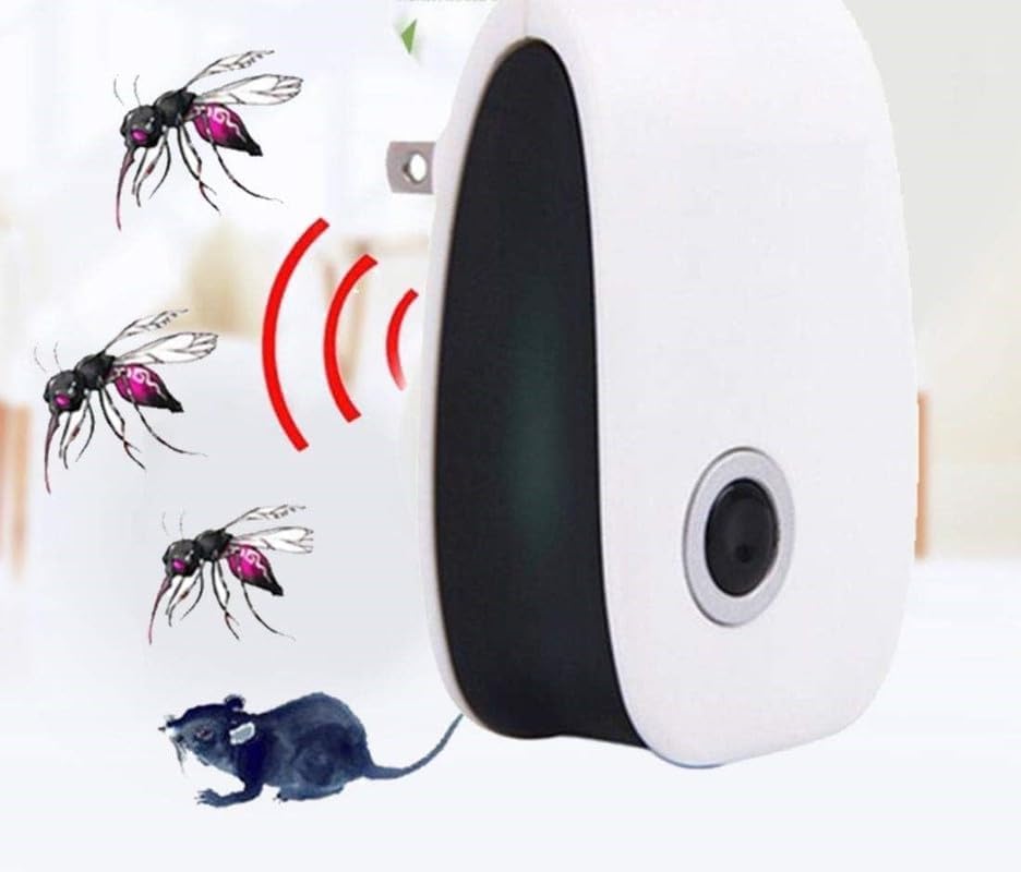 Image of Shyam Innovations Ultrasonic Rat Repellent for Indoor Use - Chemical-Free, Safe & Easy-to-Use Rodent Control for Home, Office, Kitchen & Indoor Spaces