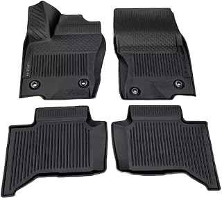 Genuine Toyota 2024+ Land Cruiser All Weather Floor Liners/Mats Front and Rear - (Black), Set of 4 - PT908-60240-20