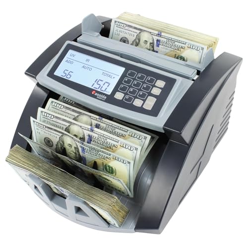 Image of Cassida Money Bill Counter| Business Grade| 1,300 Notes /Min| 5520 UV