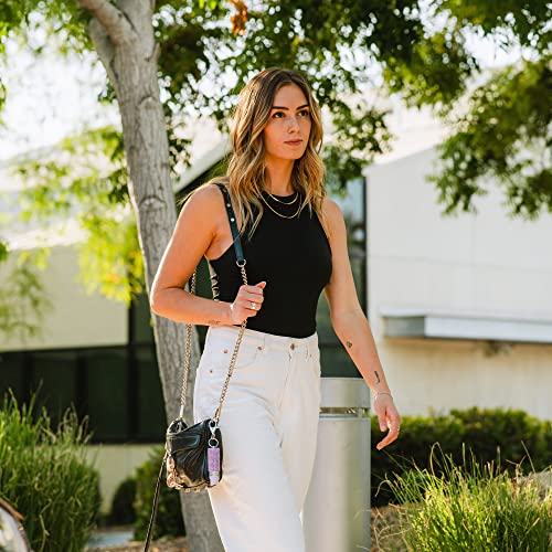 Sabre Jeweled Pepper Spray, Fashionable Monochromatic Design, Quick And Easy Access Snap Clip For Secure Attachment And Key Ring, 25 Bursts, 10-Foot (3-Meter) Range #TOP7