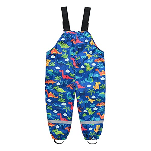 CHMORA Regenhose Kinder Matschhose Unisex wasserdichte Winddichte und Atmungsaktive Wanderhose Schlammhose für Jungen Mädchen den Außenbereich Cover