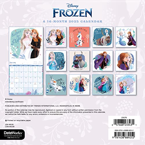 Disney Frozen Calendar 2023 -- Deluxe 2023 Frozen Mini Calendar Bundle With Over 100 Calendar Stickers (Disney Gifts, Office Supplies) #TOP1