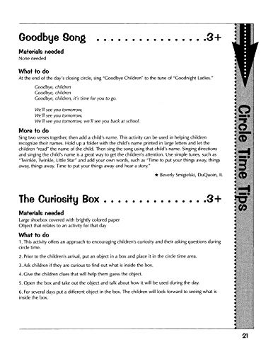 The GIANT Encyclopedia of Circle Time and Group Activities for Children 3 to 6: Over 600 Favorite Circle Time Activities Created by Teachers for Teachers (The GIANT Series) - Image 14