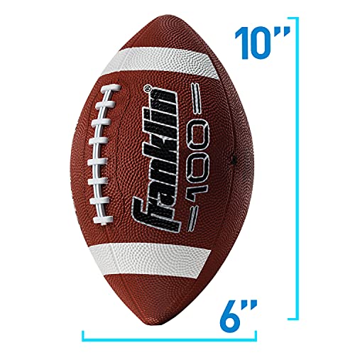 Image of Franklin Sports Kids Grip-Rite 100 Junior Football