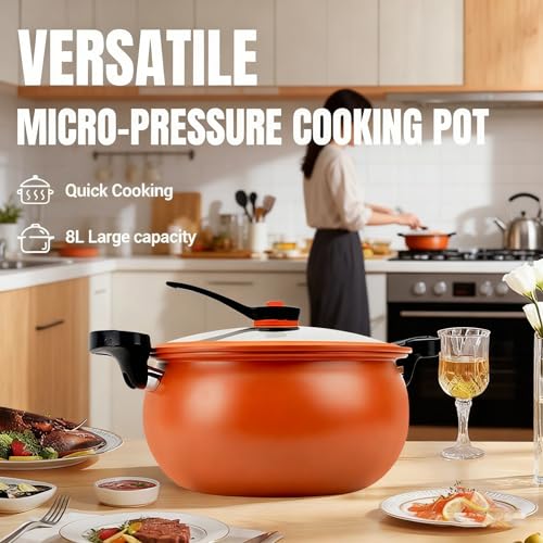 Olla a presión Metal 8 L miniatura 3