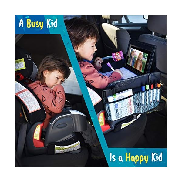 Kinderautositz-Aktivitäten-Tablett | Inspirieren Sie aktive Kleinkinder & große Kinder für Jahre |Trocken-abwischbares… – Bild 5