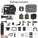 AKASO EK7000 Action Cam mit Schwimmender Handgriff und Tasche, 4K30FPS 20MP WiFi Unterwasserkamera EIS Stabilisierung 170° Weitwinkel Ultra HD Action Kamera mit 4X Zoom und 2x1050mAh Akkus