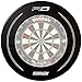 RED DRAGON Black Printed Design Dartboard Surround