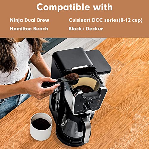 Gold Coffee Filter - Permanent Reusable #4 Cone Shape Metal Coffee Filter Compatible With Ninja Cfp301 Cfp201 Coffee Accessories - Cone Shape Coffee Filter 4-1Pcs #TOP1