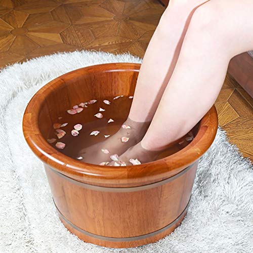 Balde de Madera para Baño de Pies Spa para Adultos miniatura 4