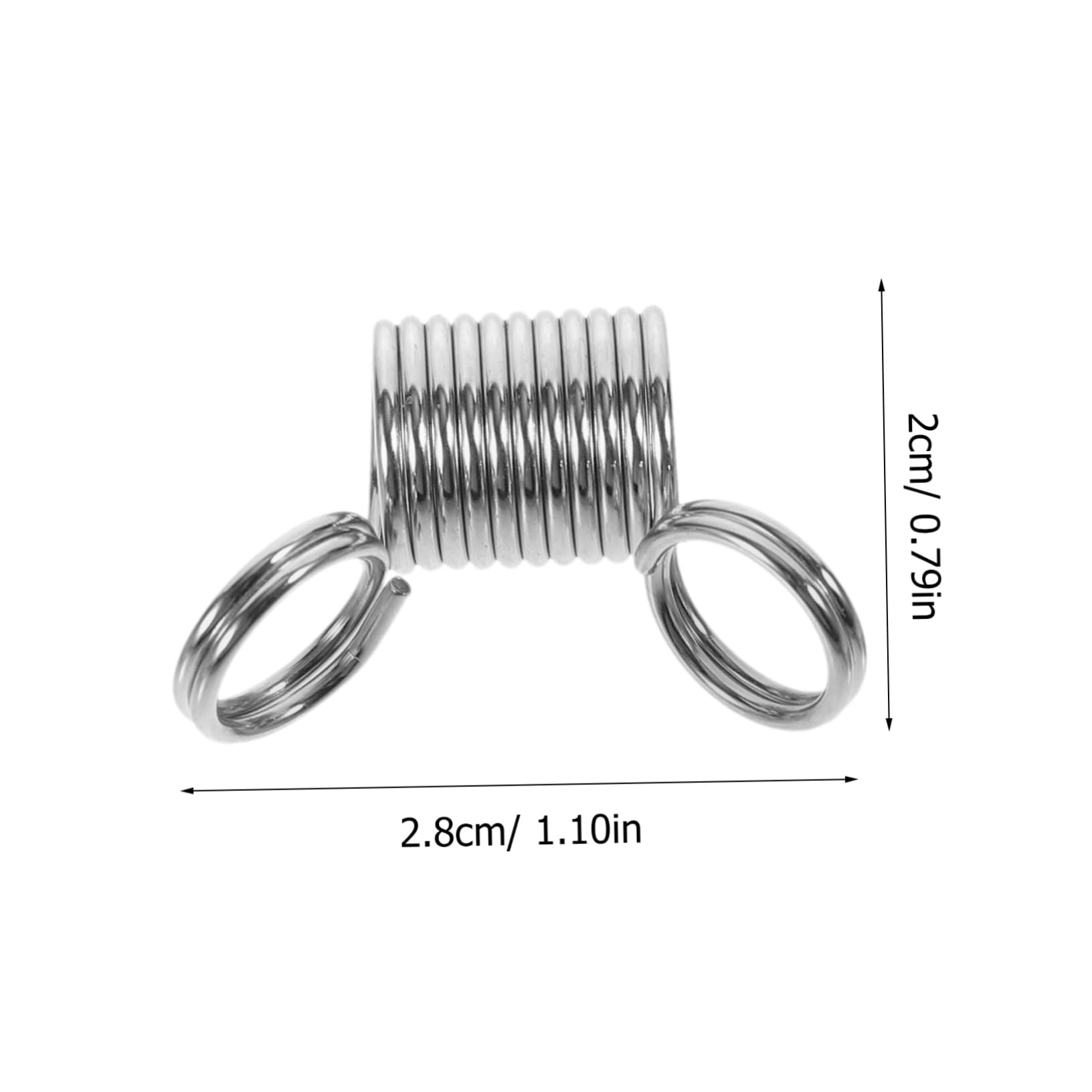 Sewroro 30stücke Perlen Stopper Anti-drop Federn Für Schmuckherstellung Lange Langlebige Und Einfach Zu Verwendende Diy Werkzeuge Für Kreative Projekte