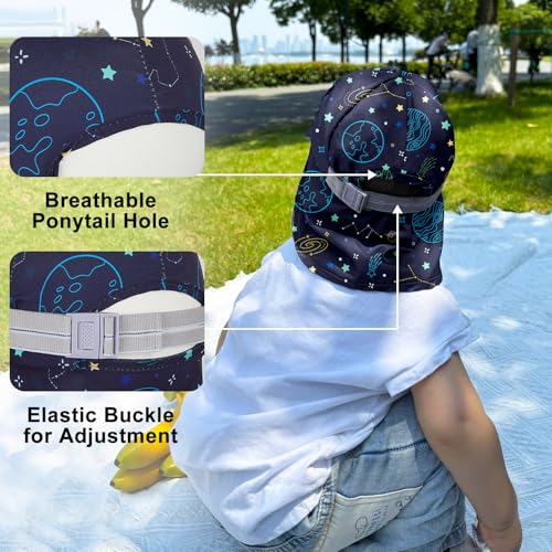 Baby Sun Hat UPF 50+ Toddler Summer Beach Hat with Neck Flap for Infant Waterproof Sun hat for Baby Boys Girls3