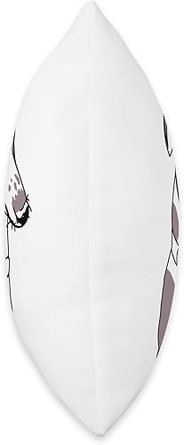 Miniatura 2 de Whippet Gift Tee Pedigree Dog Throw Pillow, 18x18, Multicolor