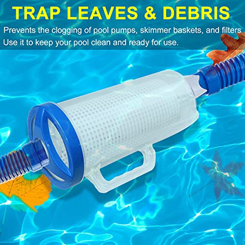Large Pool Leaf Catcher,Leaf Canister for Pool Vacuum, in-line Pool Filter Canister with Mesh Basket, Compatible with Hayward Automatic & Manual Suction Pool Cleaners by BeadChica - Image 3