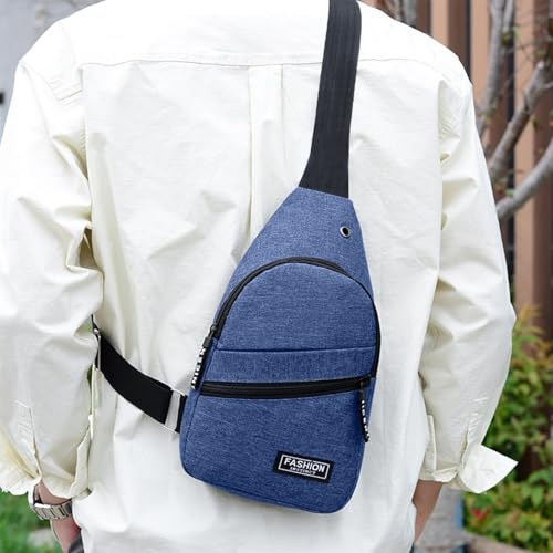 Crossbody Bags for Women Men Sling Bag Small Hiking Backpack Anti Theft Lightweight Chest Bag for Outdoors Travel2