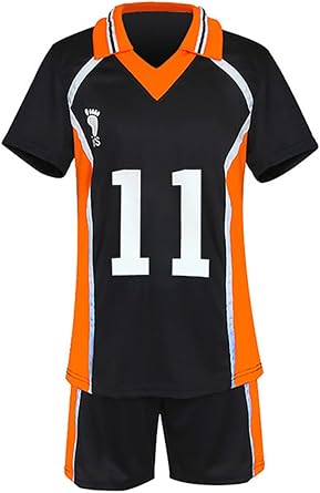 Anime Costume Jersey Karasuno High School Volleyball Uniform Cosplay Shirt Shorts