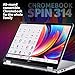 Acer Chromebook Spin 314 CP314-2HN Convertible Laptop - Intel Core i3-N305, 8GB, 128GB eMMC, Integrated Graphics, 14" WUXGA Touchscreen, Google Chrome OS, Silver