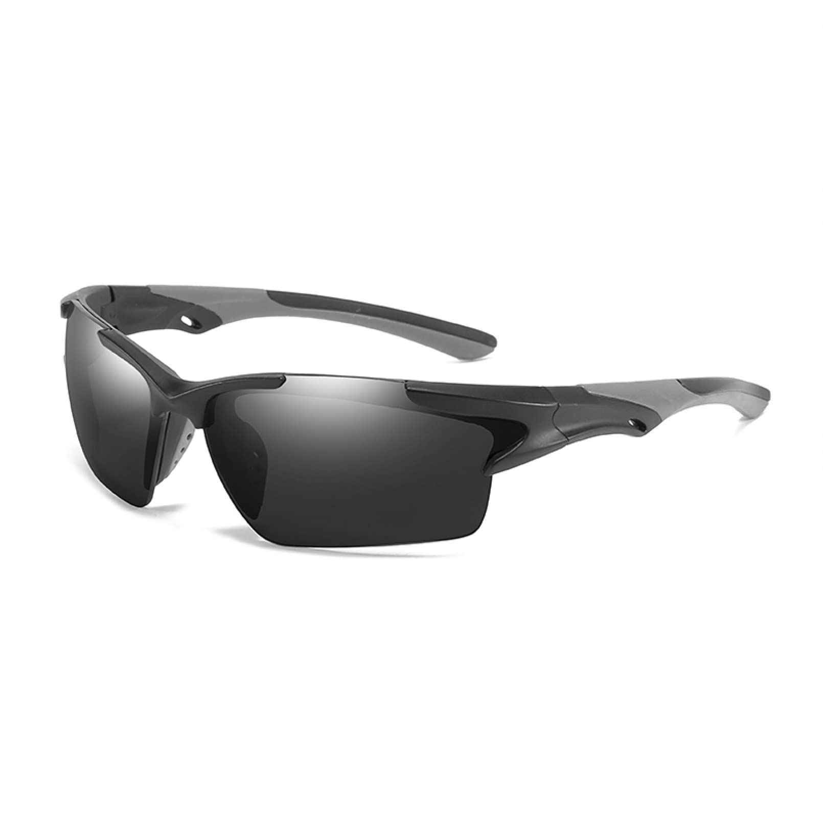 Gafas de sol de los hombres de las señoras universales polarizadas deportivas gafas de sol parabrisas Ciclismo al aire libre UV40