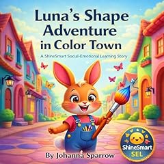 Luna's Shape Adventure in Color Town cover art