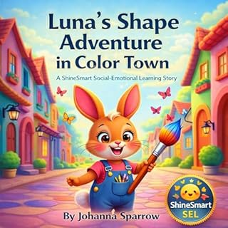 Luna's Shape Adventure in Color Town cover art