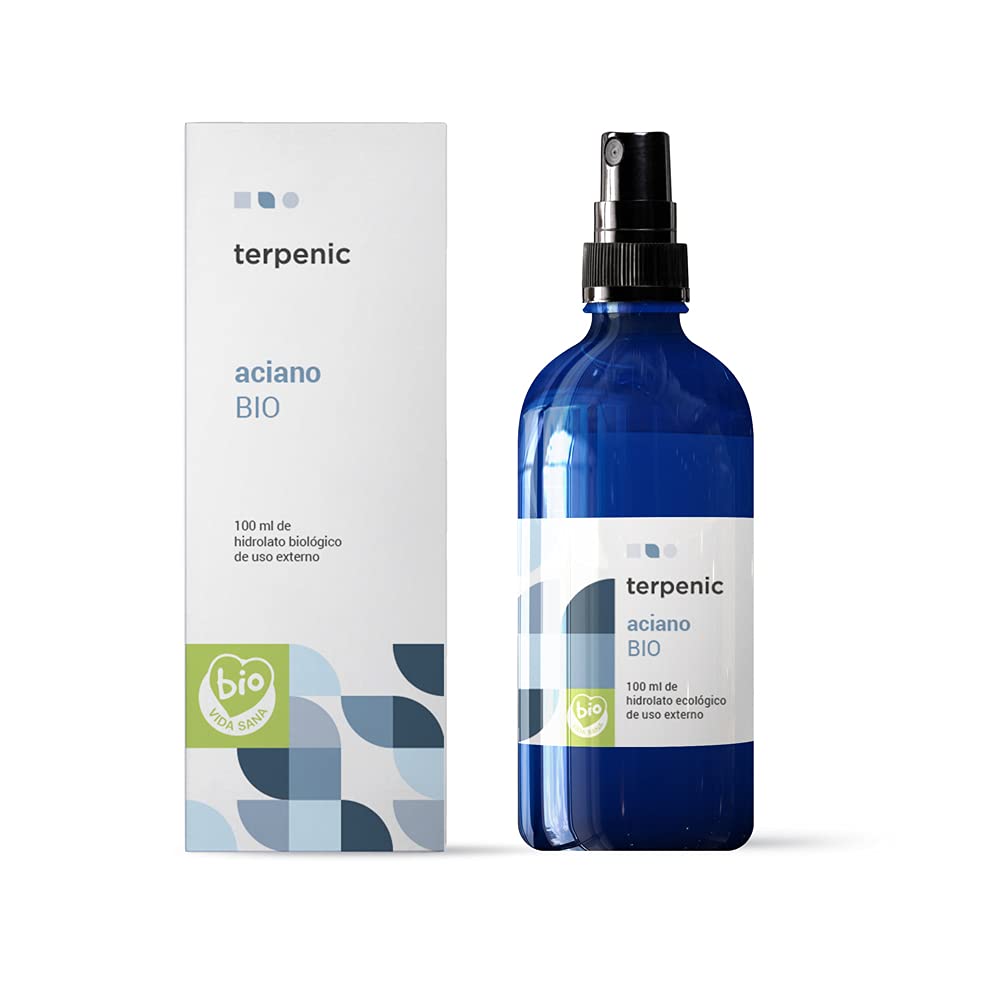 Terpenic Agua DE Aciano hidrolato BIO – peut être utilisé régulièrement selon les besoins individuels, soin conçu pour une utilisation régulière, contenance 100 ml et facilite la prise en charge de vo