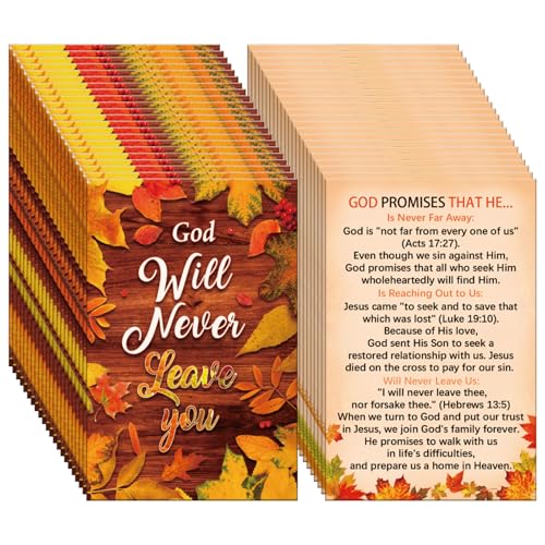 Fullhawl 200 Pcs Thanksgiving Gospel Tract Card Review: A Heartfelt Christian Gift?