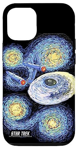 Star Trek: The Original Series Enterprise Starry Night Case for iPhone 12/12 Pro