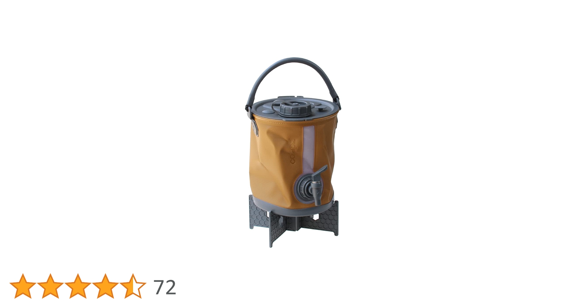  Peak - 【激レア】colapz water Carrier&amp;Bucket GOOUT掲載 Colapz 2-in-1 Collapsible Camping Water Container with