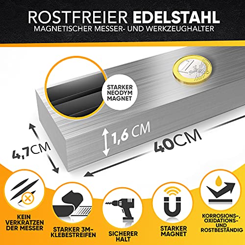 Magnetleiste für Messer Sidorenko Loco Bird 40cm