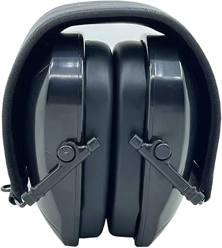 Vista 8 de FUYOU Orejeras de protección auditiva de bajo perfil pasivo para caza, trabajo y estudio Verde militar