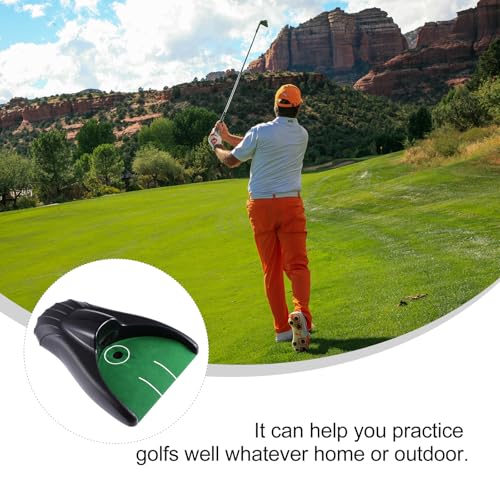 Accessoire de golf pour entraînement putting intérieur retour de balle