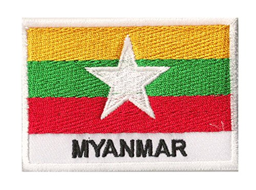 Patch Flagge Myanmar Birma (NEU)