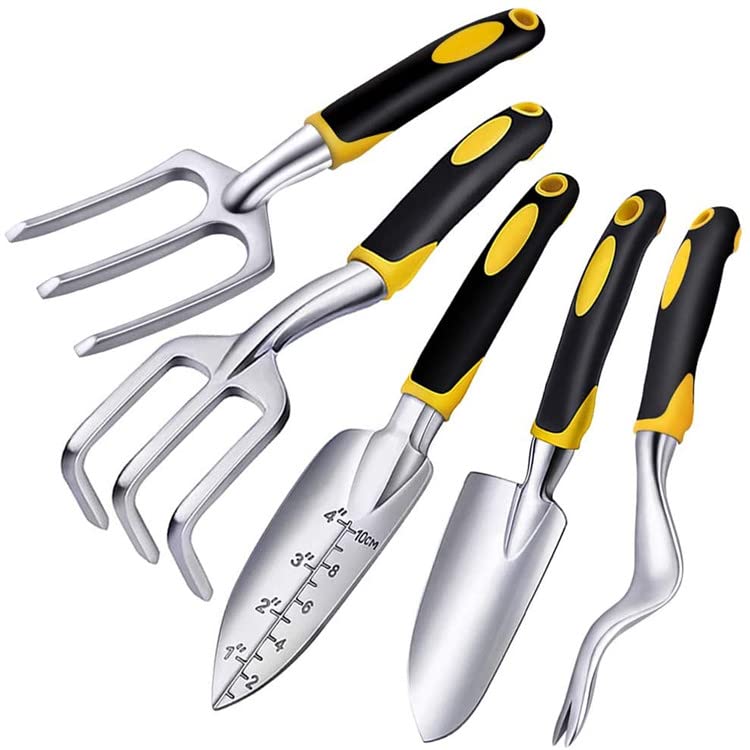See full amazon price history chart for 24x7 eMall 5 Pcs Gardening Tools for Garden Home Patio, Heavy Duty Aluminium Tools Set with Gardening Transplanting Spade, Cultivator, Weeder, Trowel and Weeding Fork, Durable Gardening Accessories 24x7 eMall 5 Pcs Gardening Tools for Garden Home Patio, Heavy Duty Aluminium Tools Set with Gardening Transplanting Spade, Cultivator, Weeder, Trowel and Weeding Fork, Durable Gardening Accessories (B0B9SMMH45) Amazon Price History, Amazon Price Tracker