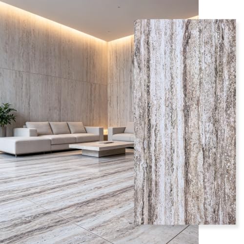MOPKIUTR 5 PCS 47.2"x23.6"3D Faux Stone Wall Panels for Interior Wall Decor