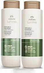 Combo Natura para Cabelos Cacheados com Shampoo e Condicionador - Hidratante, Anti-frizz - 1 Kit