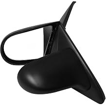 Fits Honda 92-95 Civic 2/3Dr JDM Black ABS Manual Side Mirrors Left+Right