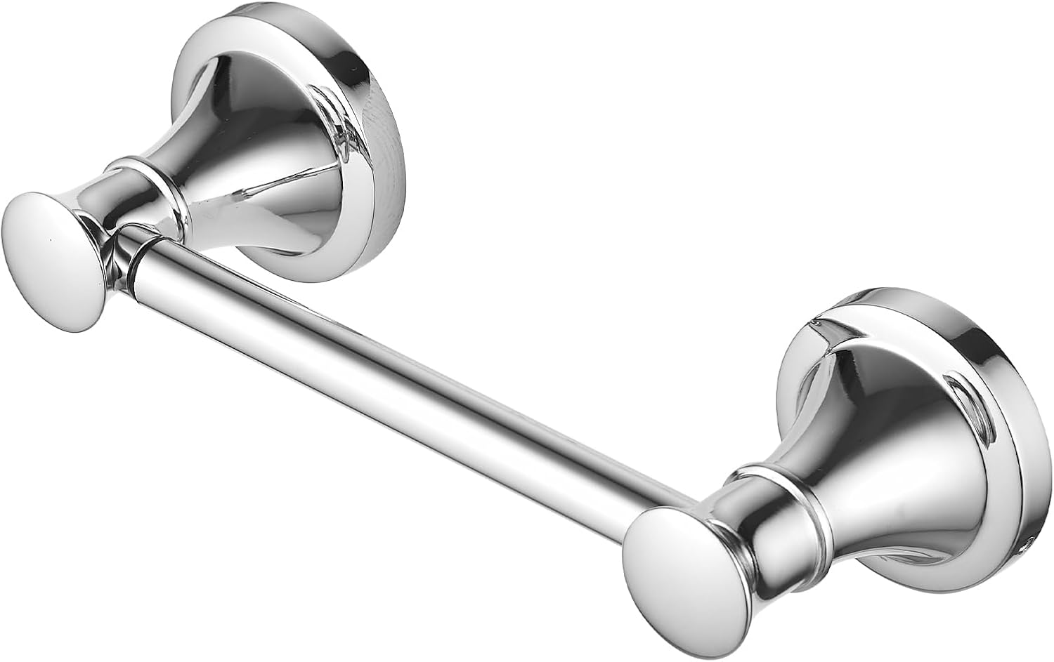 Hoimpro Wall Mounted Rustproof Chrome Toilet Tissue Paper Holder Bathroom Accessories Toilet roll Paper Hanger