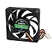 Ruilogod DC 24 V 0.32A 3 Pins Computer PC Case CPU Cooler Cooling Wentylator 70x15mm