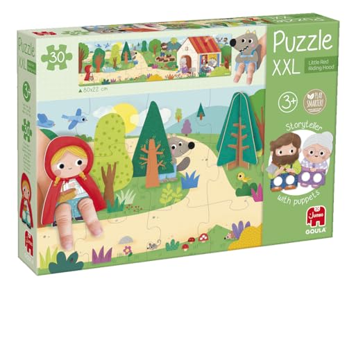 Jumbo 1110700207 Red Riding Hood Xxl Puzzle Puzzlespiel, Mehrfarbig