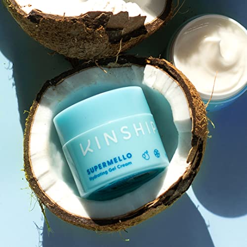 Kinship Supermello Hyaluronic Gel Cream - Marshmallow Root Face Moisturizer For All Skin Types - Redness Reducing (1.75 Oz) #TOP6