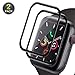 Produktbild Wiestoung Panzerglas Schutzfolie für Apple Watch Series 5/4 44mm, 2 Stück [3D Vollständige Abdeckung] [HD Klar] [Anti-Kratzer] [Blasenfrei] Displayschutzfolie für Apple Watch Series 4/5 44mm