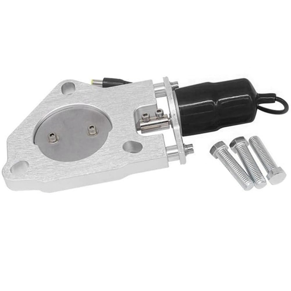 SHABD Remplacement pour Gorge de Queue de Tuyau D'Échappement de Soupape de Commande Électrique en Aluminium Modifié (Applicable à 3 Pouces)