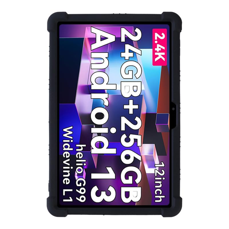 Blackview Tab 18 グレー 8GB/256GB 本体＋ケース OYNLFWT Case for Blackview Tab18, Adjustable Soft Silicone Kids